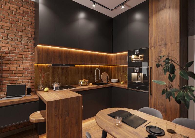 Интерьер небольшой квартиры