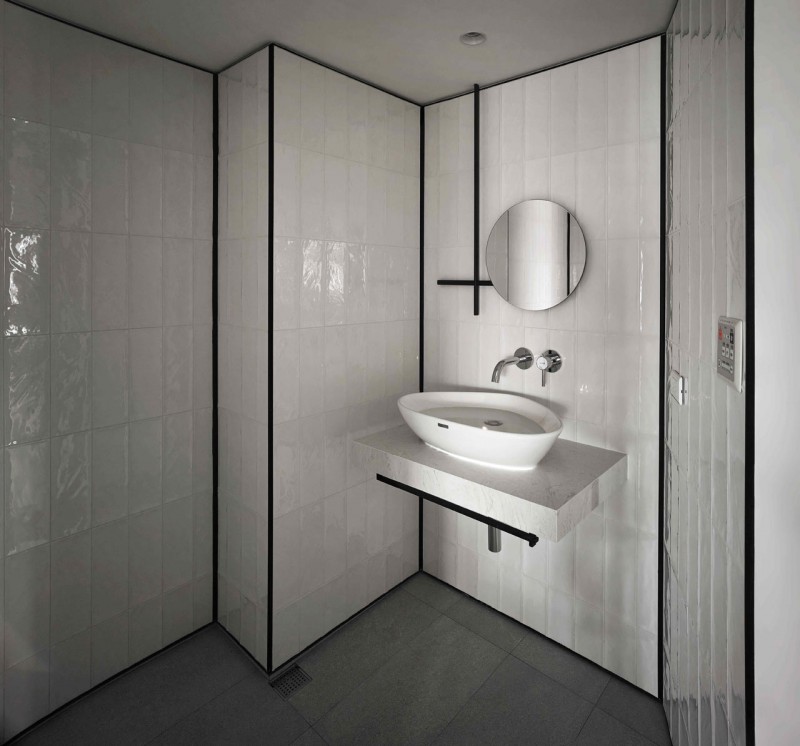 Яркие акценты в интерьере квартиры в Шанхае