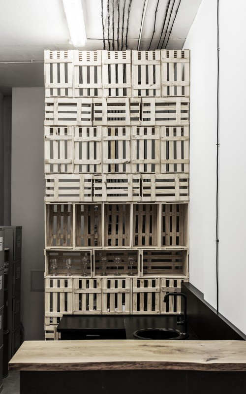 Офис в индустриальном стиле