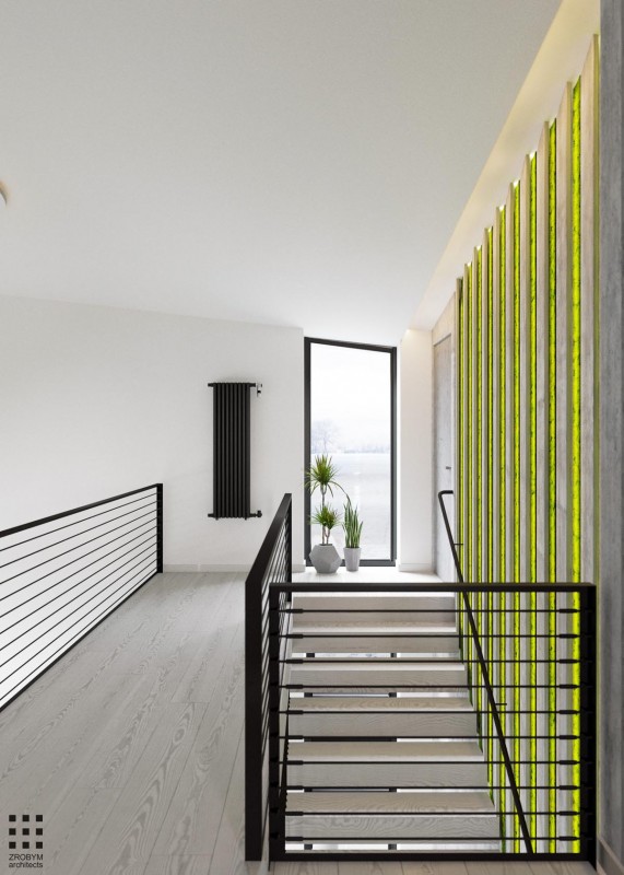 Проект дома, оформленного в спокойных тонах