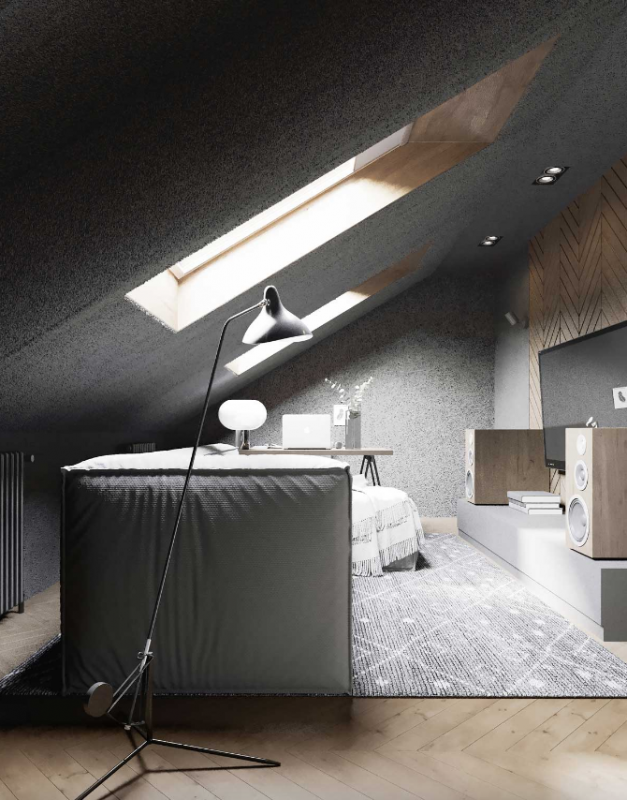 Умеренно аскетичное пространство для молодой семьи с двумя детьми Умеренно аскетичное пространство для молодой семьи с двумя детьми