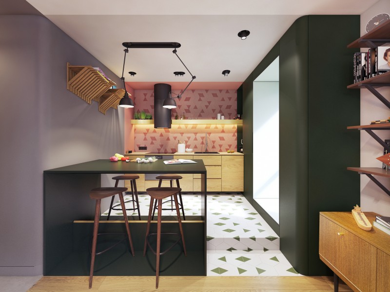 Дизайн интерьера квартиры в Кракове Дизайн интерьера квартиры в Кракове