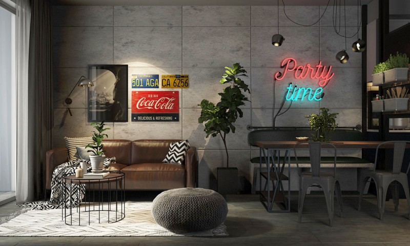 Дизайн квартиры для молодого человека