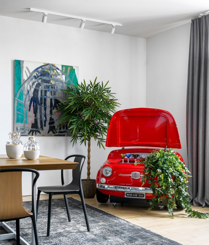 Эклектичные апартаменты