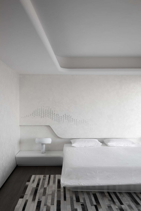 Контрастный интерьер