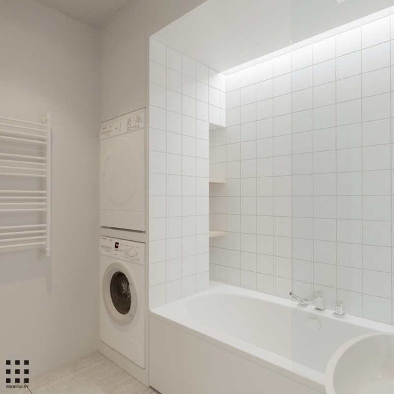 Минские апартаменты в скандинавском стиле для небольшой семьи