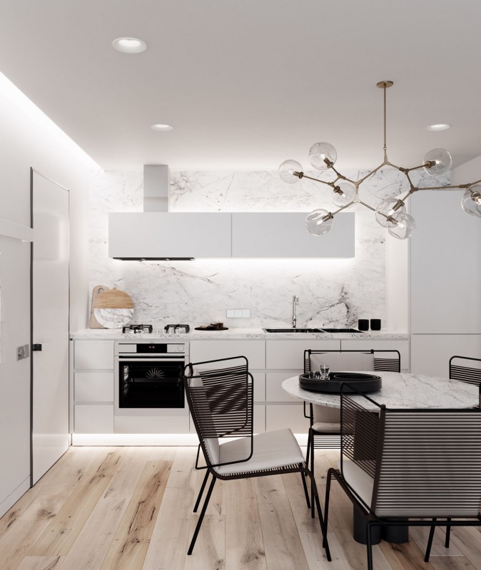 Апартаменты в стиле "минимализм" Апартаменты в стиле "минимализм"