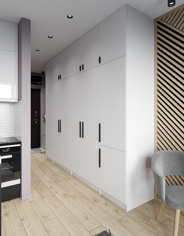 Интерьер квартиры-студии