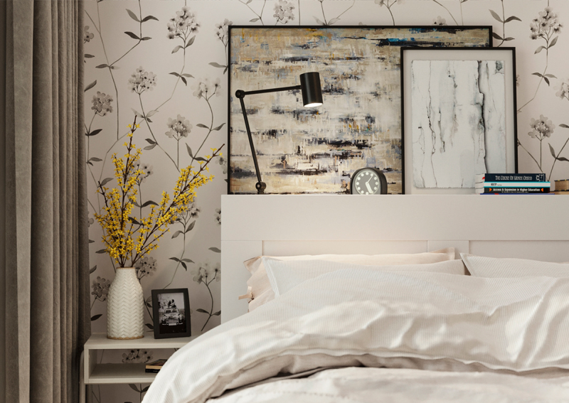 Интерьер небольшого двухэтажного дома