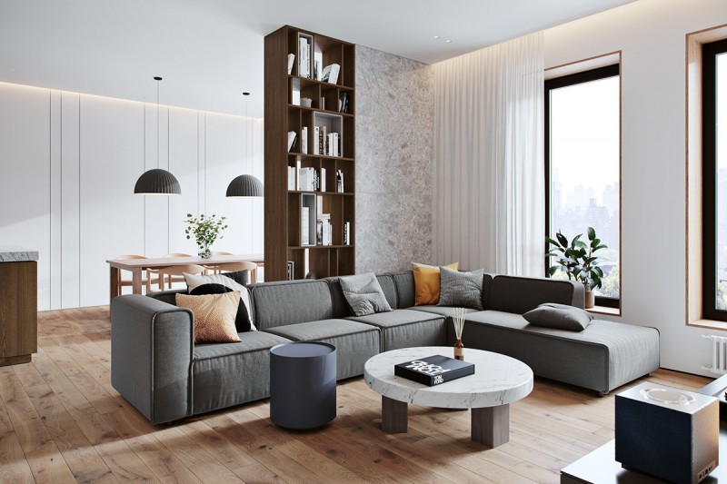 Квартира в минималистском стиле