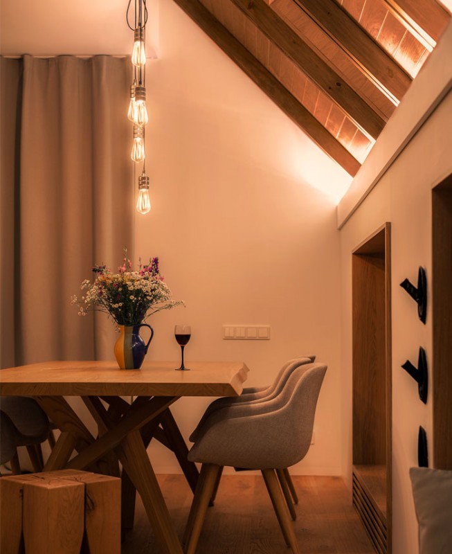 Мансардные апартаменты для молодой семьи Мансардные апартаменты для молодой семьи