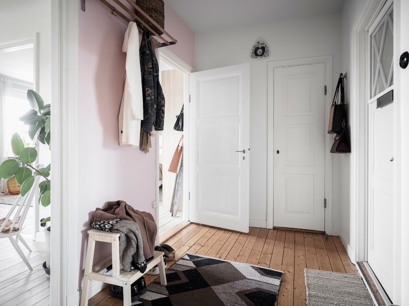 Однокомнатная квартира с мансардой в Швеции Однокомнатная квартира с мансардой в Швеции