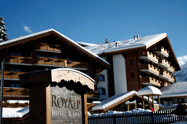 Отель Chalet Royalp в Швейцарских Альпах