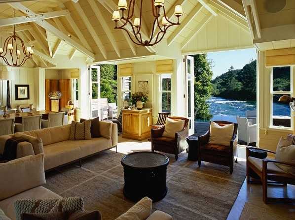 Отель Huka Lodge в Новой Зеландии