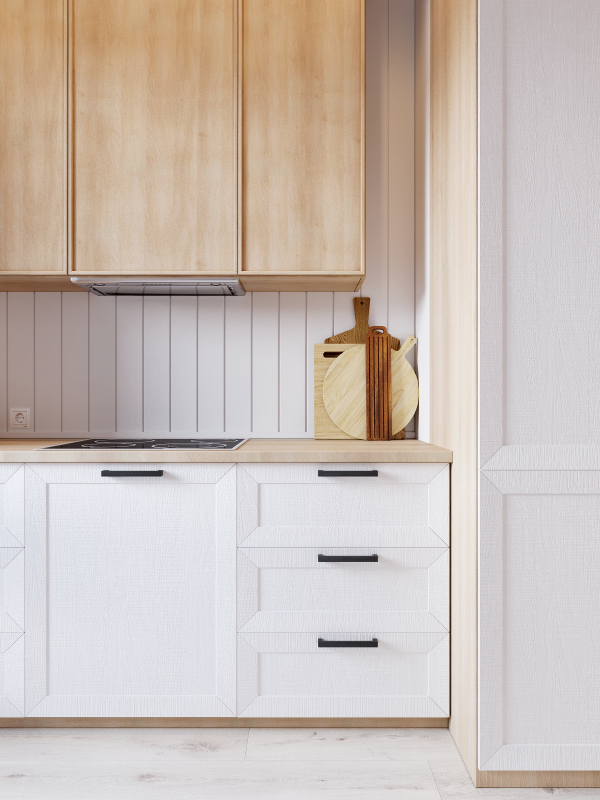 Практичная и функциональная квартира в розово-белых тонах