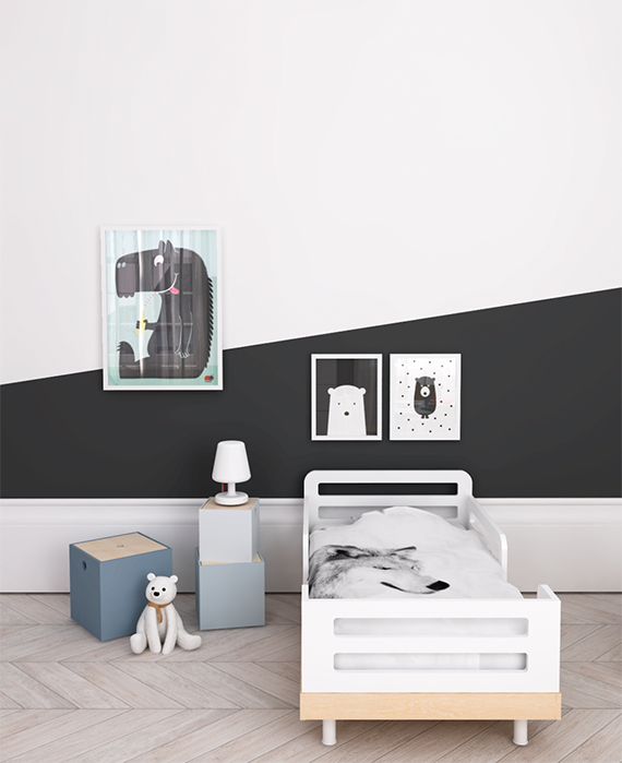 Проект детской комнаты в стиле "эклектика"