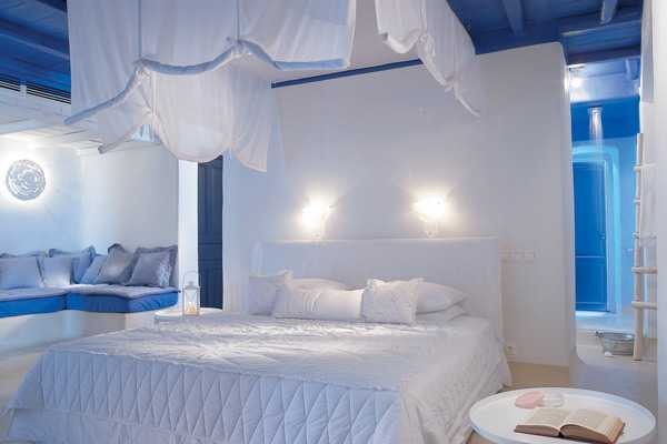 Роскошный отель Mykonos Blu на острове Миконос, Греция