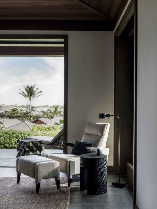 Теплая, уютная атмосфера в резиденции на Гавайях