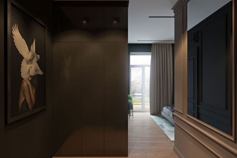 Эклектичный стиль с элементами классики и лофт