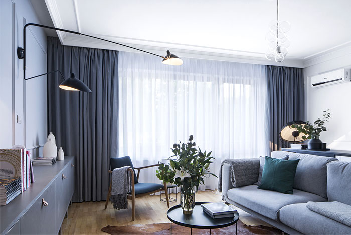 Элегантная холостяцкая квартира, расположенная в Бухаресте