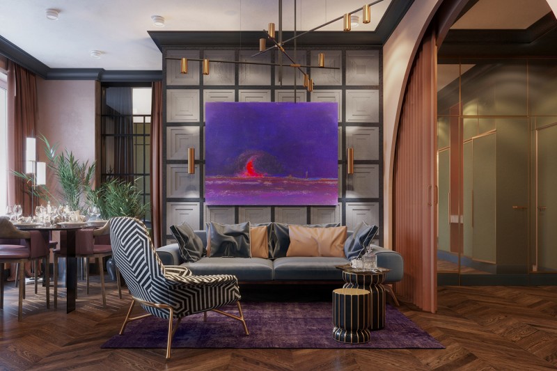 Интерьер в неоклассическом стиле Интерьер в неоклассическом стиле