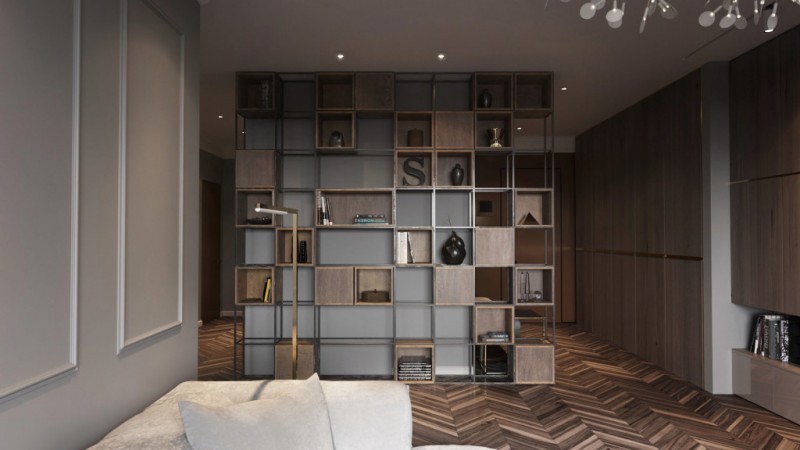 Компромисс между современной классикой и минимализмом в оформлении квартиры