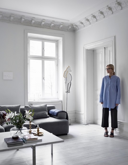 Квартира руководителя отдела дизайна в H&M и & Other Stories Анны Тернелл в Сёдермальме, Стокгольм