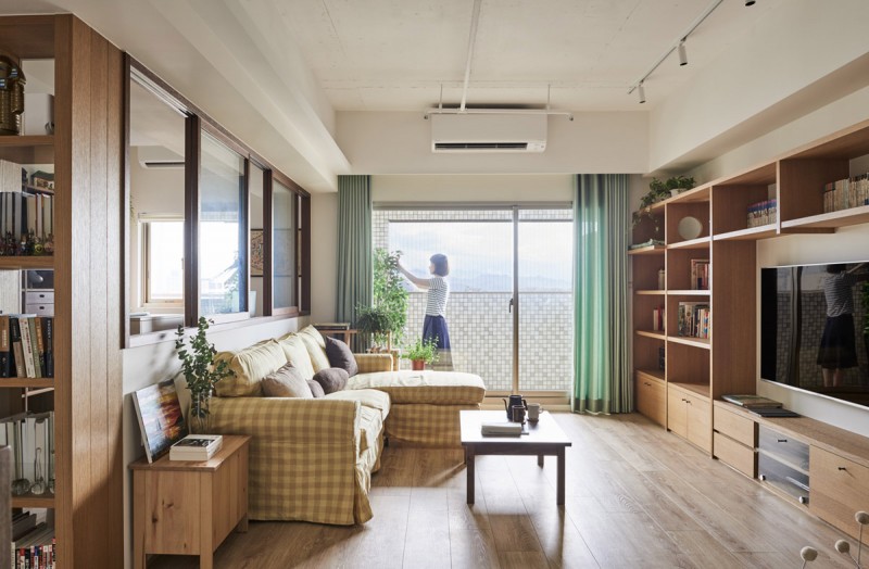 Интерьер дома в Тайбэе Интерьер дома в Тайбэе