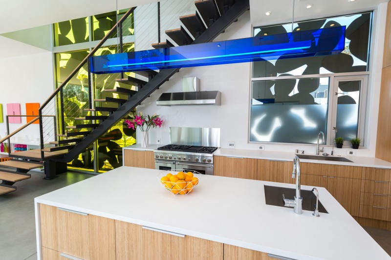 Резиденция в Калифорнии с фасадом из металлических цветов