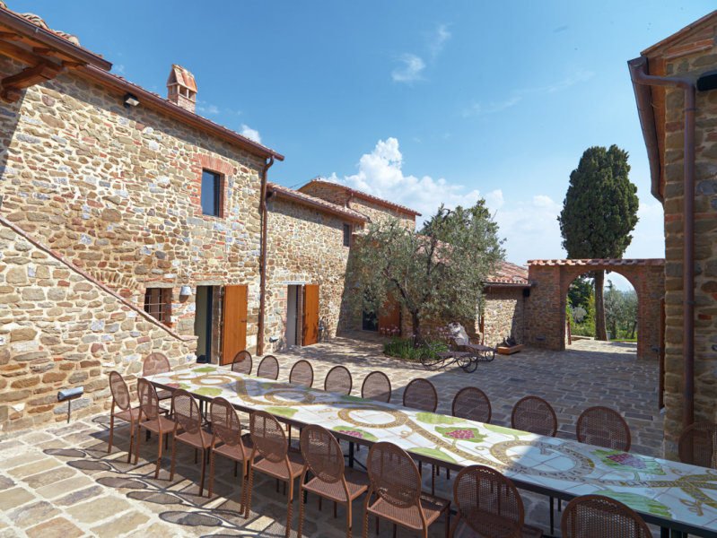 Частная резиденция в бывшем старинном монастыре