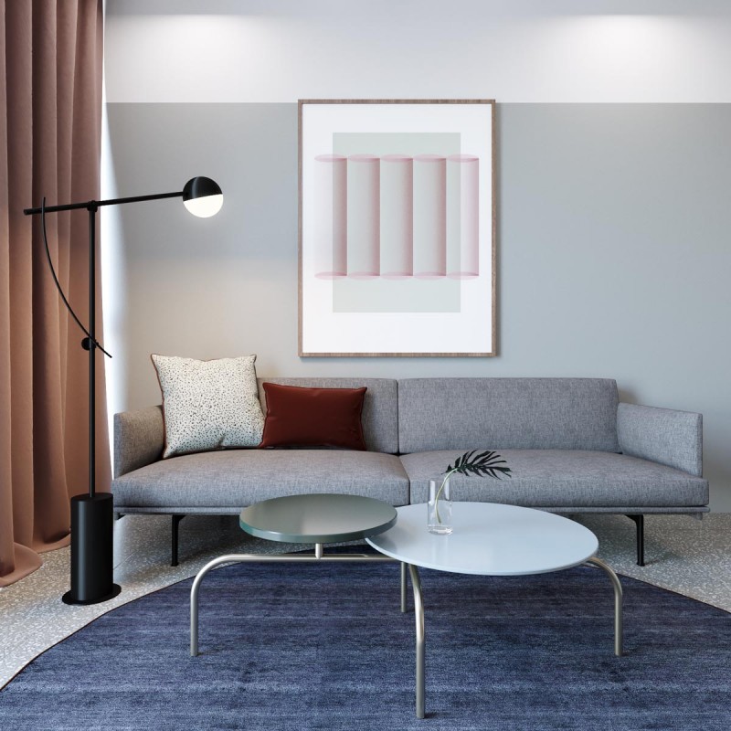 Дизайн-проект квартиры площадью 45 кв.м.