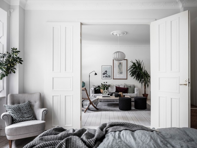 Хорошо оборудованные апартаменты с очаровательными деталями Хорошо оборудованные апартаменты с очаровательными деталями