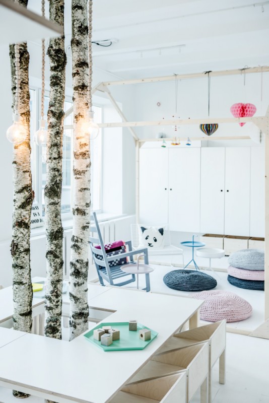 Игровая комната в частном детском саду в Вильнюсе