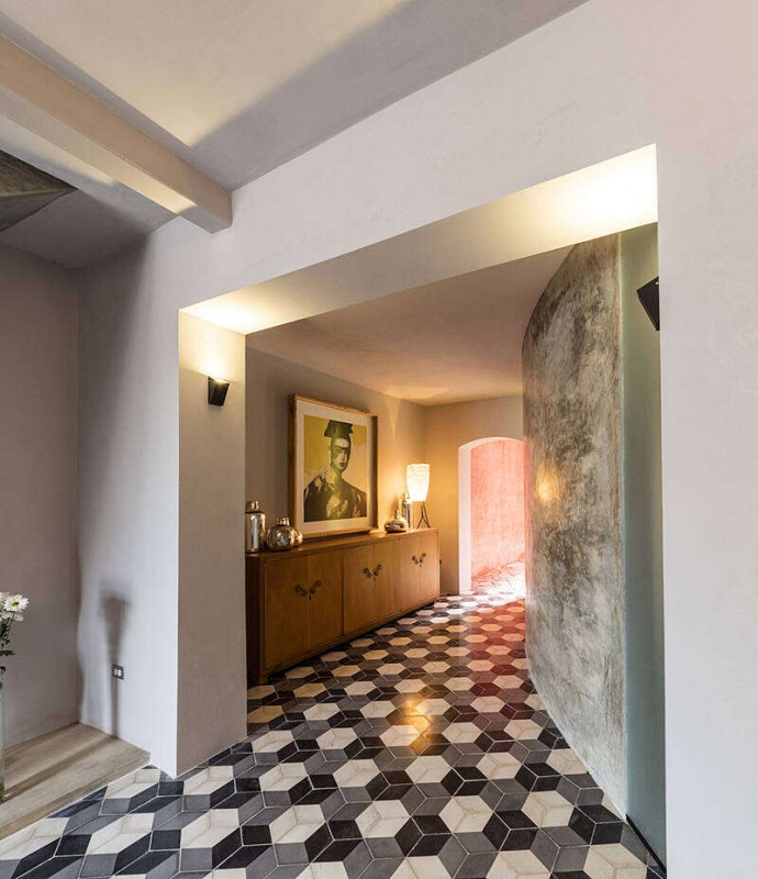 Интерьер современного дома в Мериде, Мексика Интерьер современного дома в Мериде, Мексика