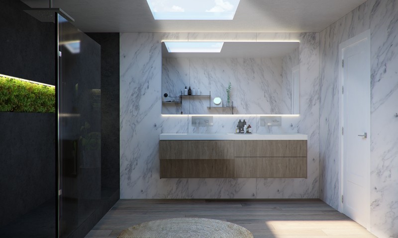 Проект дома для молодой семьи в Мадриде