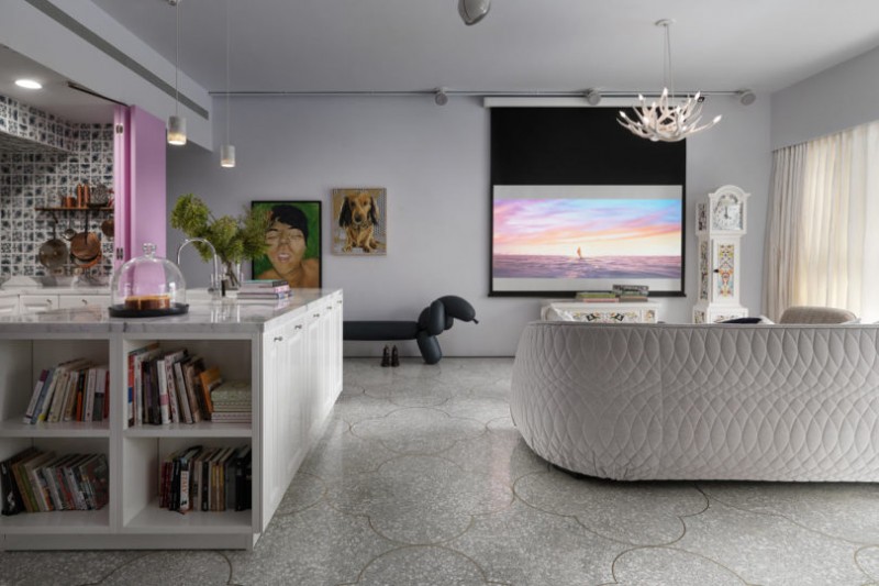 Современная квартира в Тайбэе площадью 132 м2