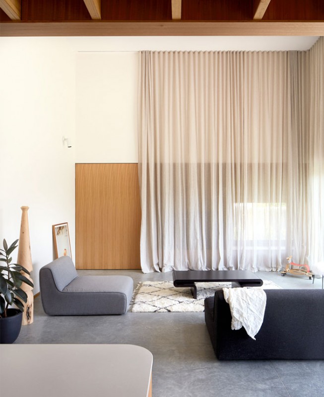 Стильный минималистичный декор дома в Австралии Стильный минималистичный декор дома в Австралии