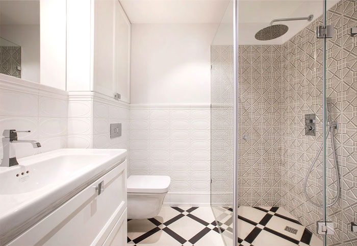 Гламурный интерьер в стиле арт-деко