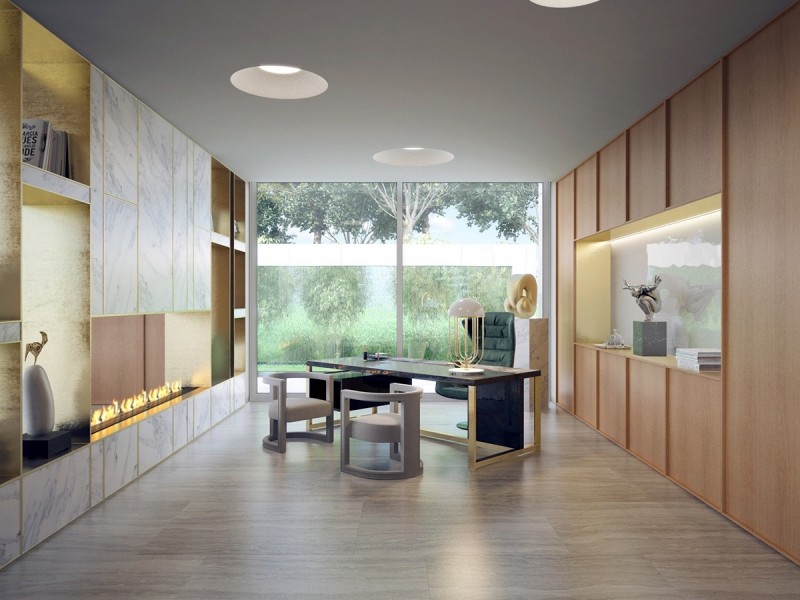 Интерьер дома в Калифорнии