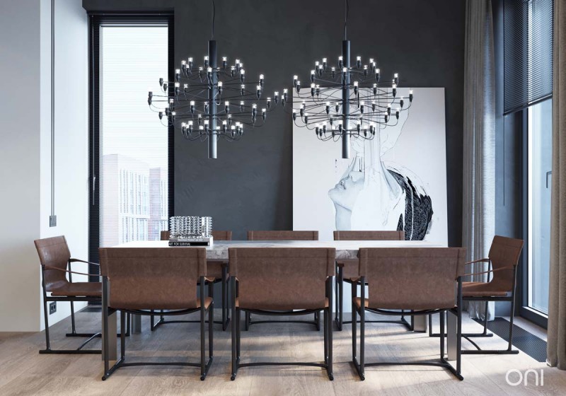 Интерьер квартиры в индустриальном стиле Интерьер квартиры в индустриальном стиле