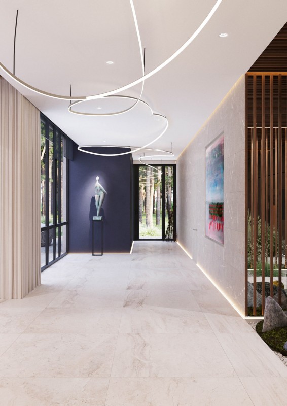 Интерьер роскошного загородного дома Интерьер роскошного загородного дома