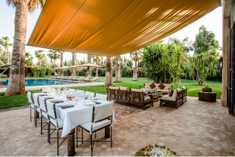 Изысканная вилла недалеко от Марракеша, Марокко