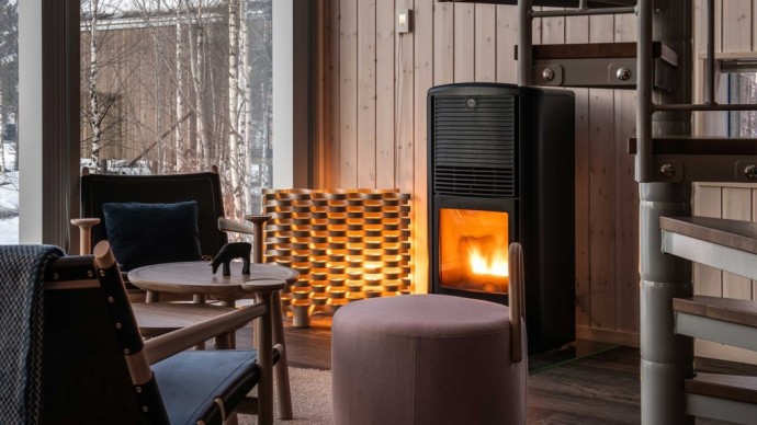 Коттеджи на озере в шведском отеле Arctic Bath Hotel and Spa