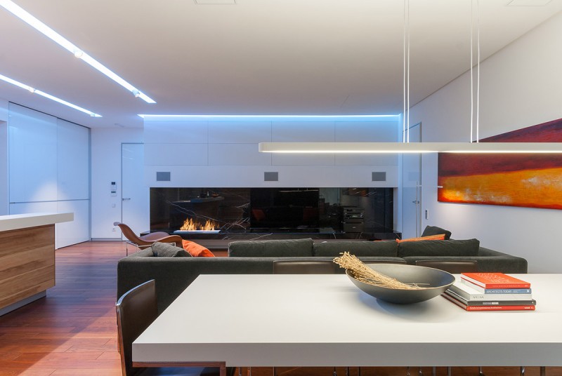 Просторная квартира в стиле "минимализм" Просторная квартира в стиле "минимализм"