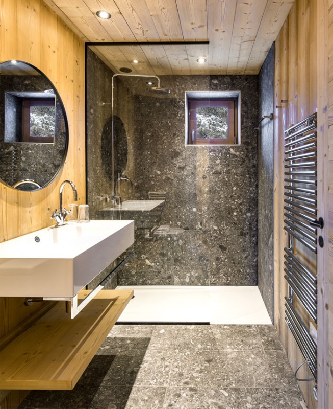 Стильное шале во Французских Альпах