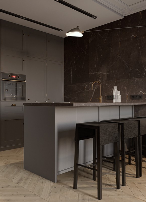 Апартаменты в стиле "контемпорари"