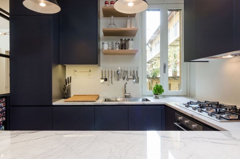 Эклектичный интерьер квартиры в Милане Эклектичный интерьер квартиры в Милане