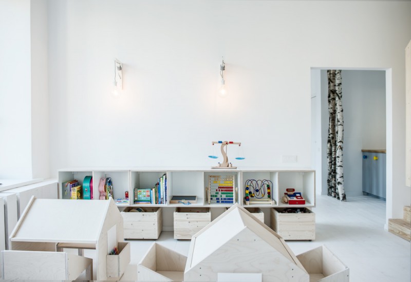 Игровая комната в частном детском саду в Вильнюсе