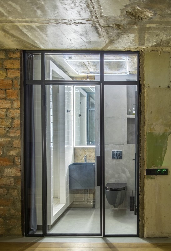 Интерьер киевской квартиры в индустриальном стиле