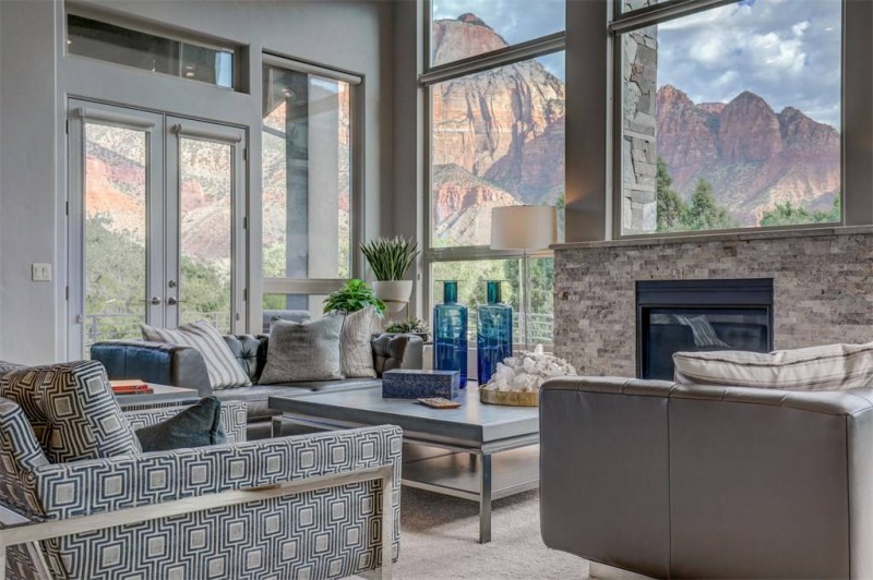 Интерьер резиденции в Спрингдейл, Юта Интерьер резиденции в Спрингдейл, Юта